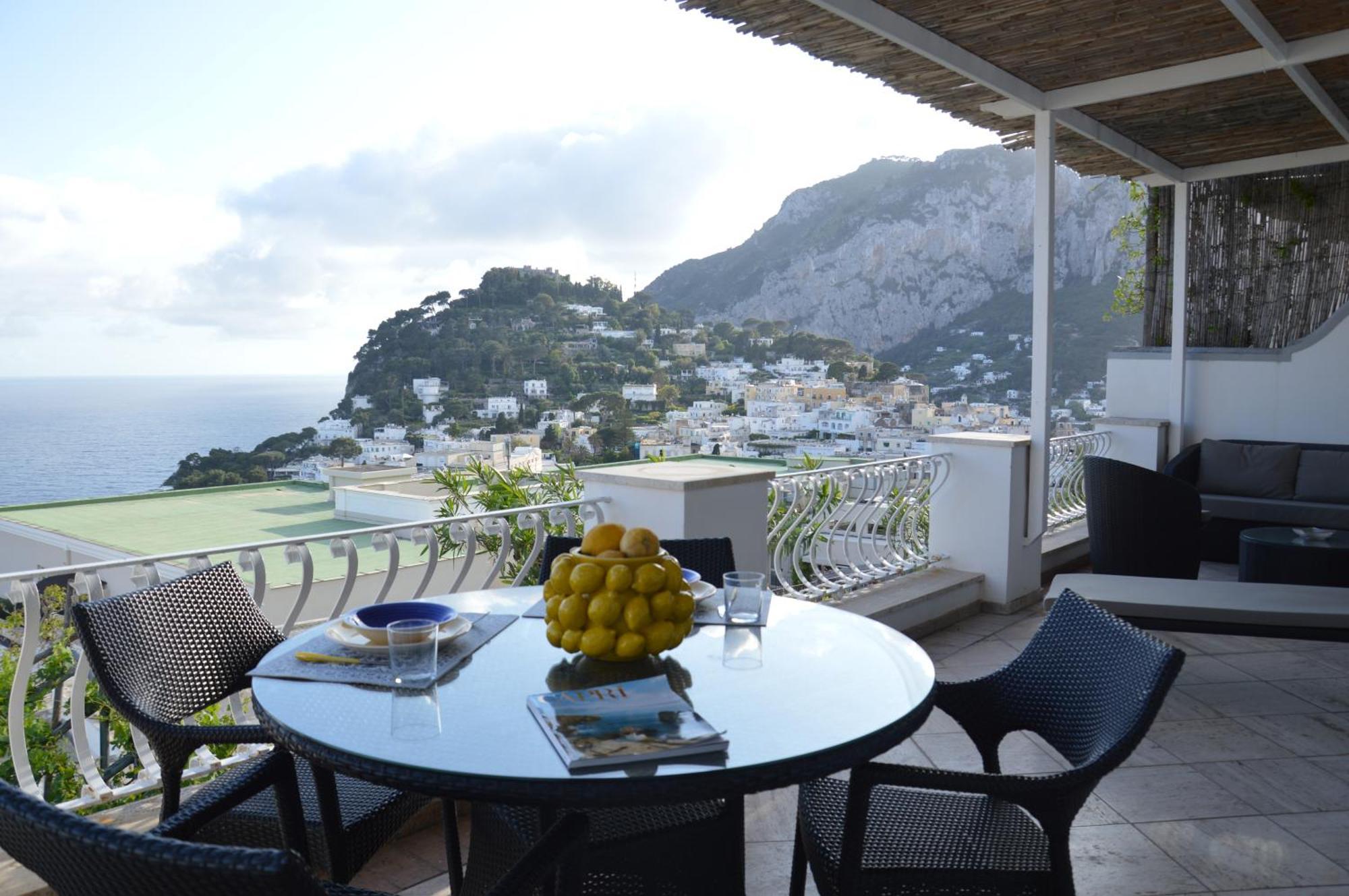 Villa La Panoramica 3 Camere 3 Bagni 卡普里 外观 照片