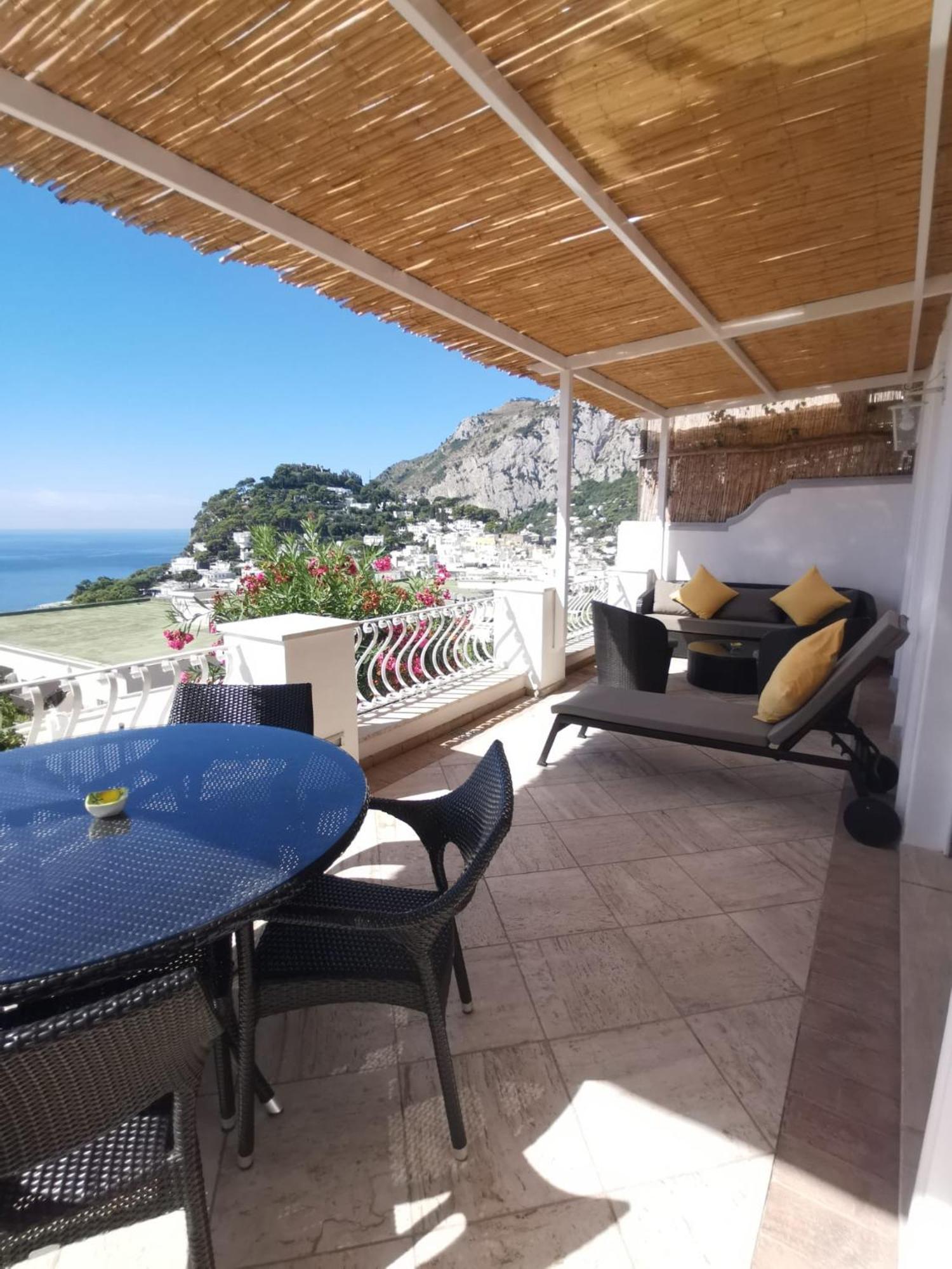 Villa La Panoramica 3 Camere 3 Bagni 卡普里 外观 照片