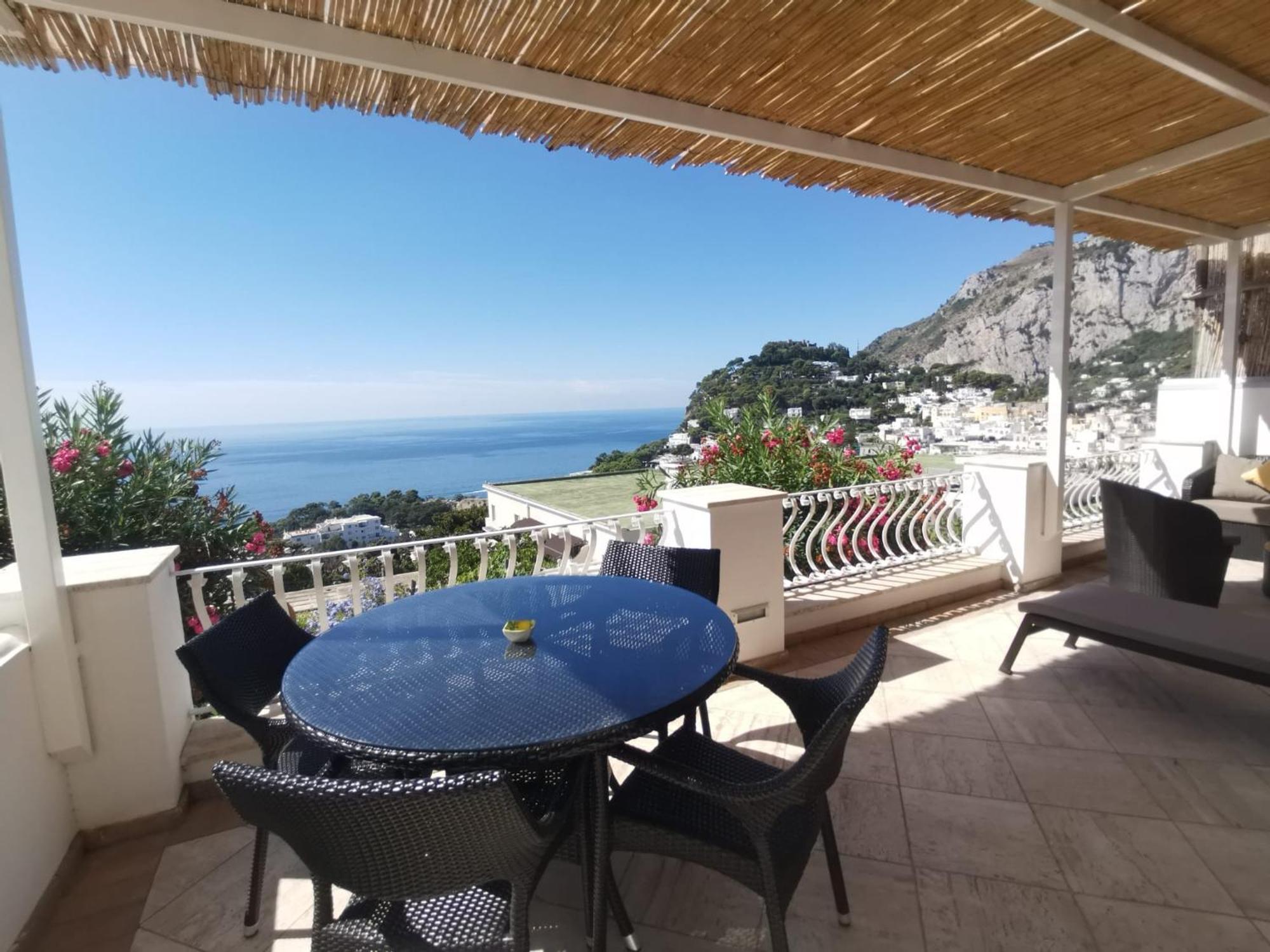 Villa La Panoramica 3 Camere 3 Bagni 卡普里 外观 照片