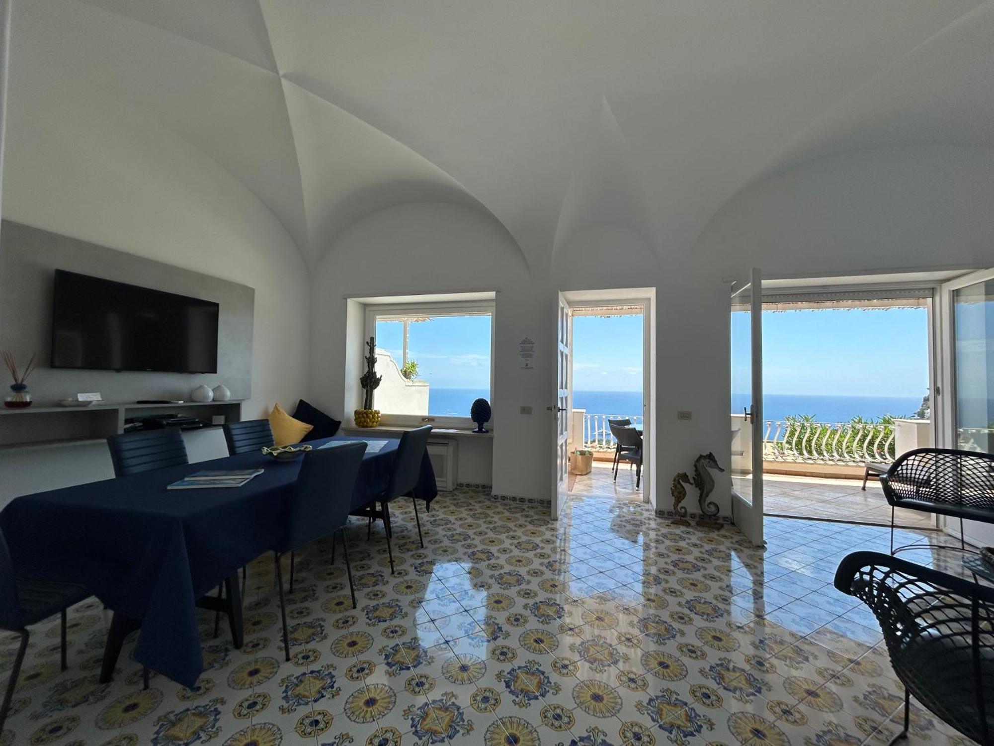 Villa La Panoramica 3 Camere 3 Bagni 卡普里 外观 照片