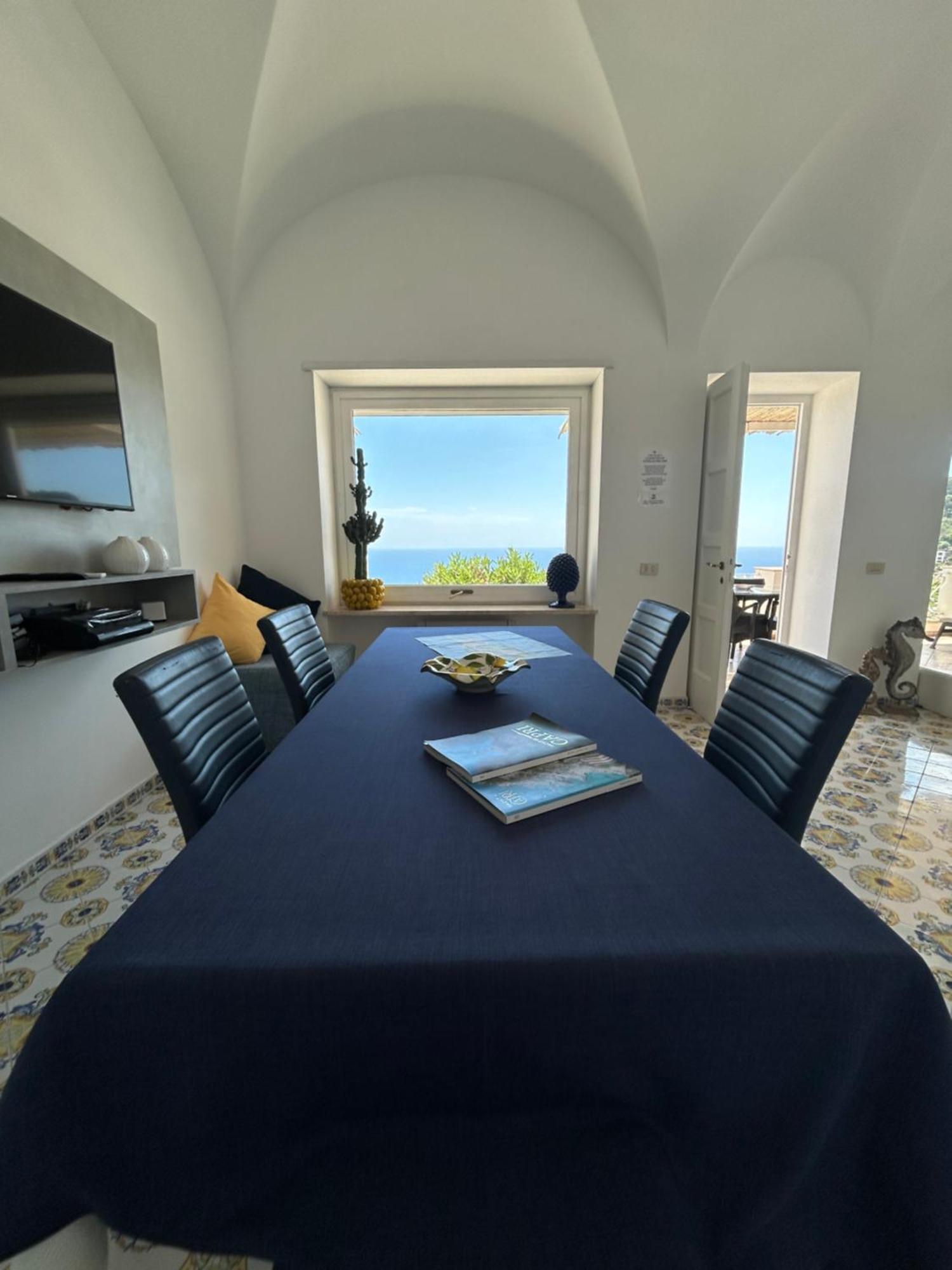 Villa La Panoramica 3 Camere 3 Bagni 卡普里 外观 照片