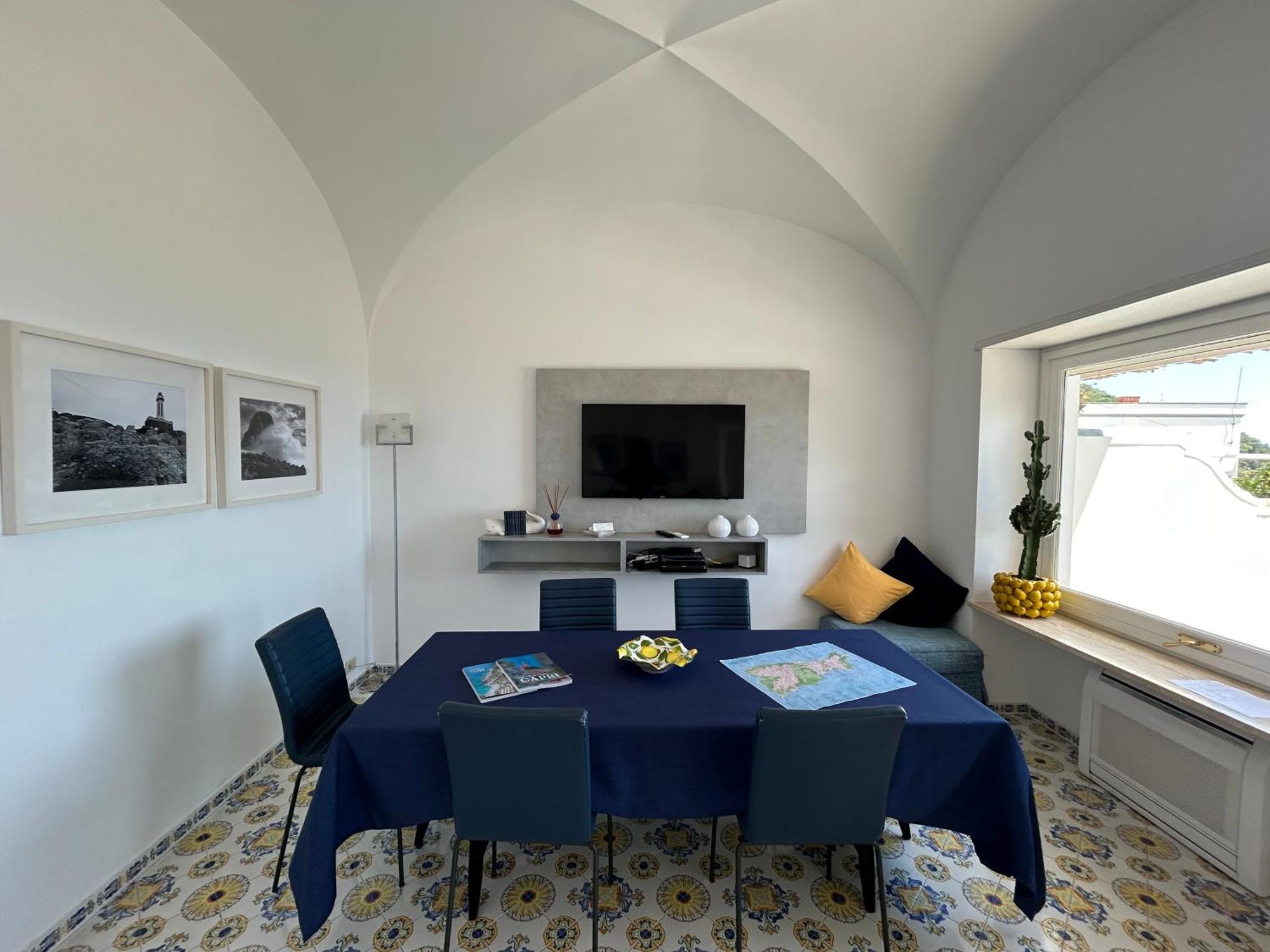 Villa La Panoramica 3 Camere 3 Bagni 卡普里 外观 照片